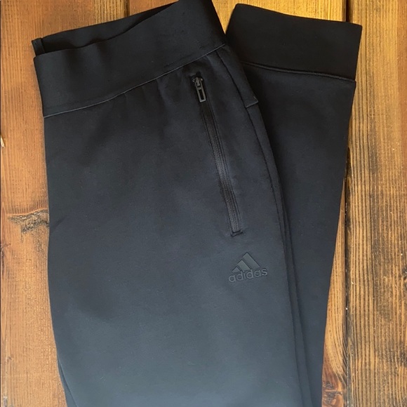 adidas Pants & Jumpsuits Adidas Black Zip Pocket Joggers Poshmark